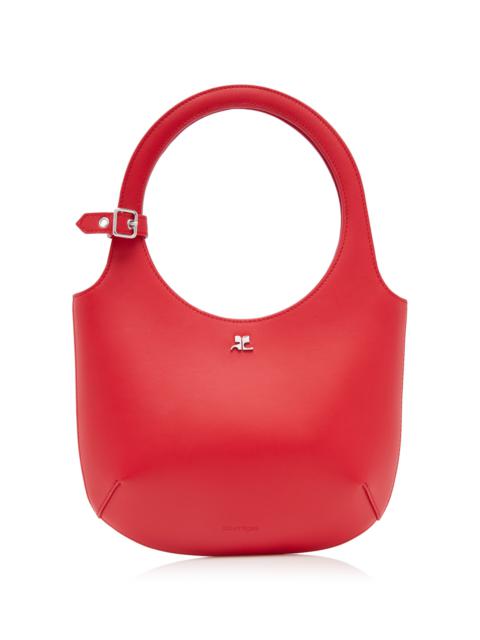 Holy Leather Top Handle Bag red