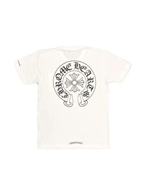 Chrome Hearts Horse Shoe Logo Pocket T-Shirt White