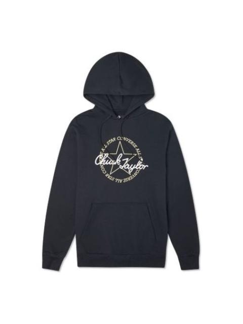 Converse Deconstructed Chuck Patch Pullover Hoodie 'Black' 10022265-A01