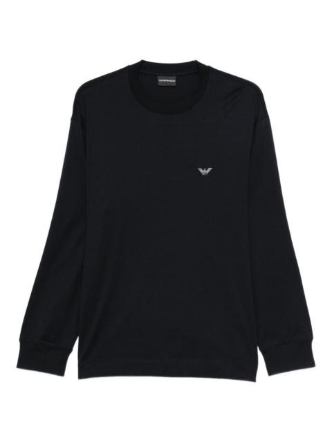 logo-patch sweatshirt