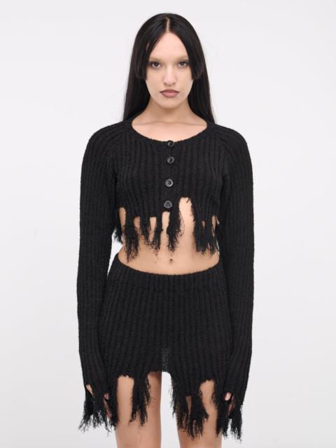 Reaper Cropped Cardigan