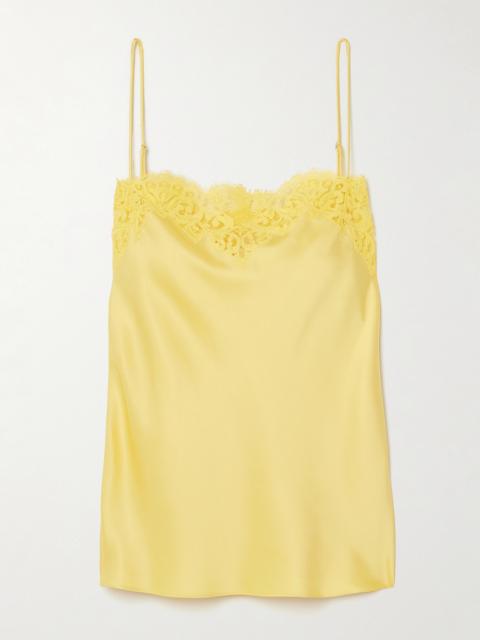 Iconic Lace-trimmed Satin Camisole
