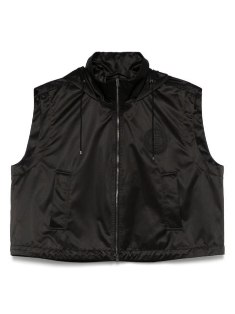 satin gilet