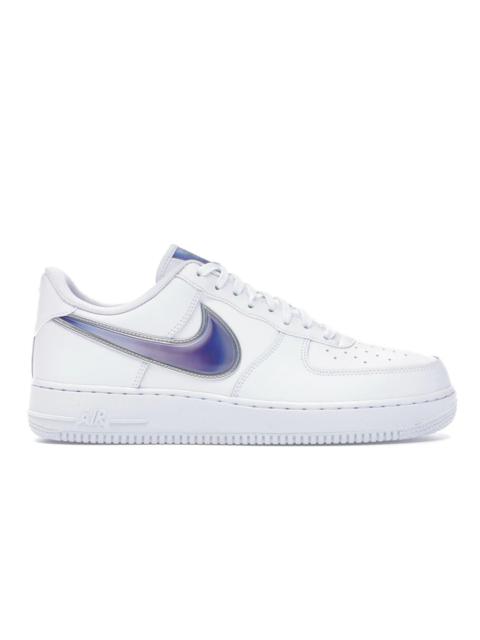 Nike Air Force 1 Low Oversized Swoosh White Racer Blue