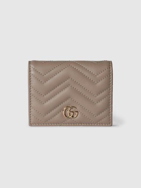 GG Marmont card case wallet