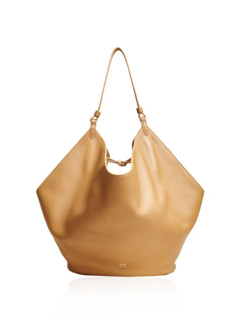 Lotus Medium Leather Bag neutral