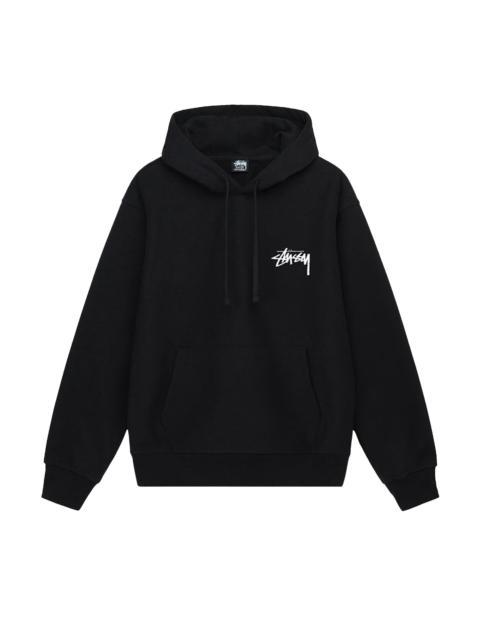Stussy Plush Hoodie 'Black'