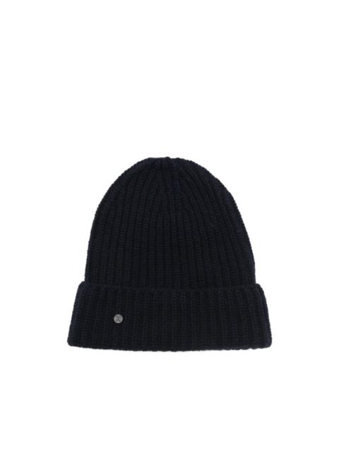 ribbed beanie hat
