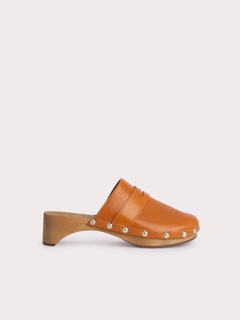 Hans Caramel Gloss Leather