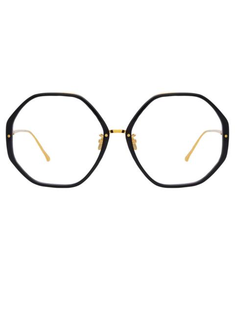 THE ALONA | OVERSIZED OPTICAL FRAME IN BLACK (C10)