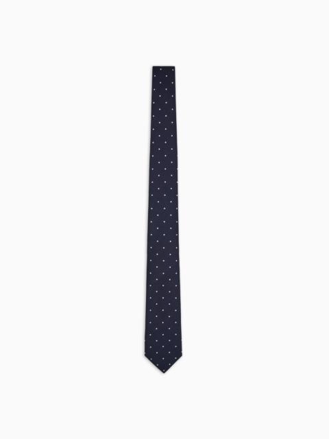 JACQUARD SILK TIE