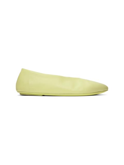 Green Sfoglia Ballerina Flats