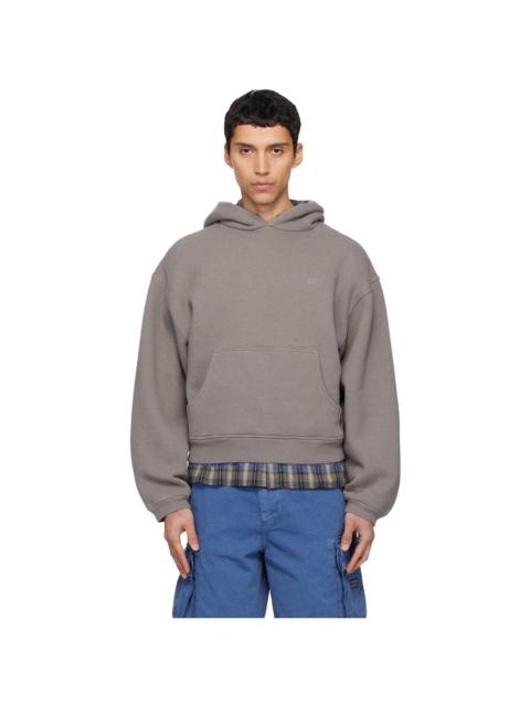 Taupe Heathered Hoodie