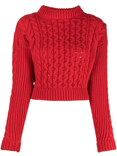 merino wool-blend jumper