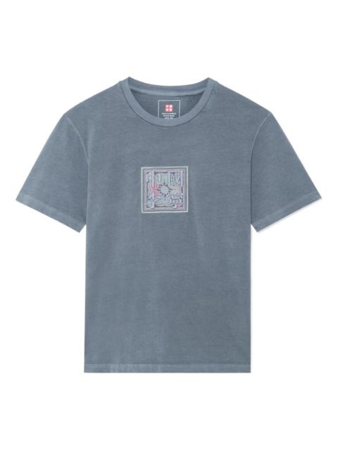 Li-Ning Box Logo T-shirt 'Grey' AHSS144-1