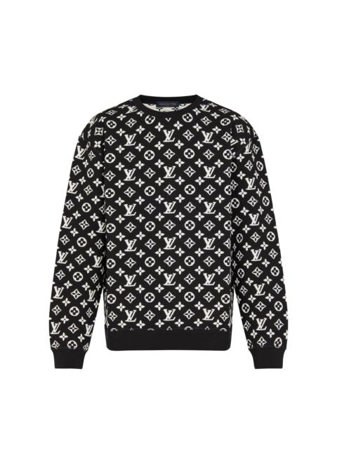 Full Monogram Jacquard Crewneck