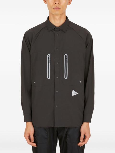 zip-pocket shirt