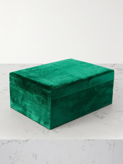 Trésor Grande Velvet Jewelry Box