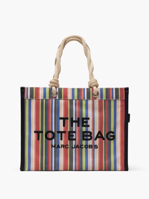THE STRIPE MESH LARGE TOTE BAG