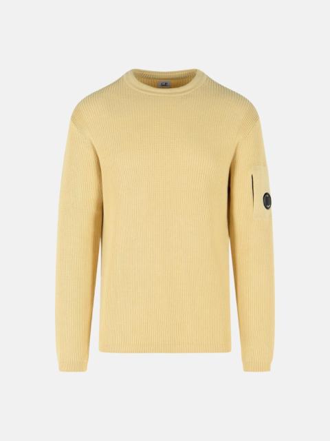 BEIGE COTTON SWEATER