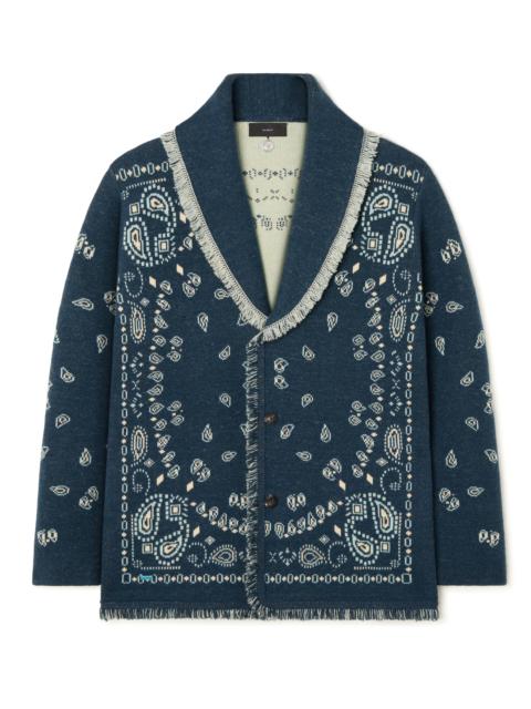 Bandana Jacquard Cardigan