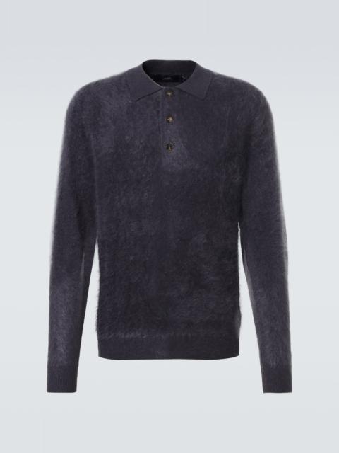 Mr Oliver cashmere polo sweater