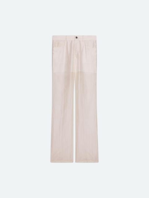 SHEER BOOTCUT TROUSERS