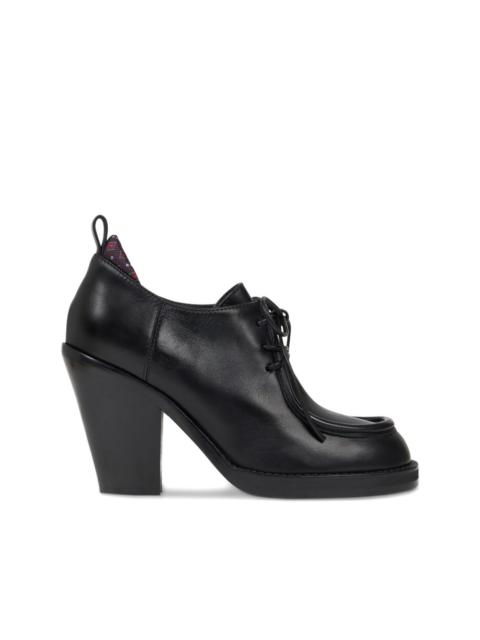 75mm lace-up leather derby shoes