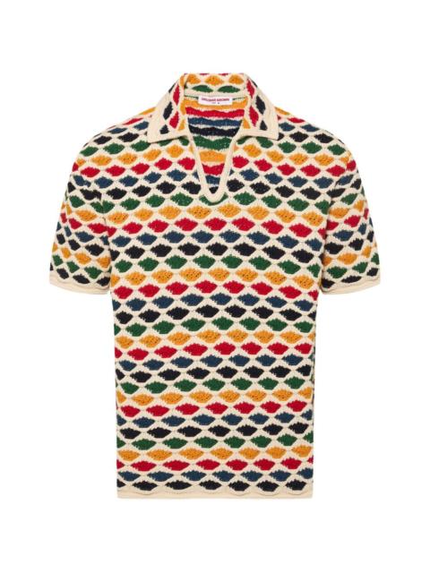 Batten V-neck T-shirt