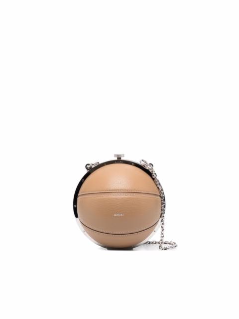 Basketball logo-print shoulder bag