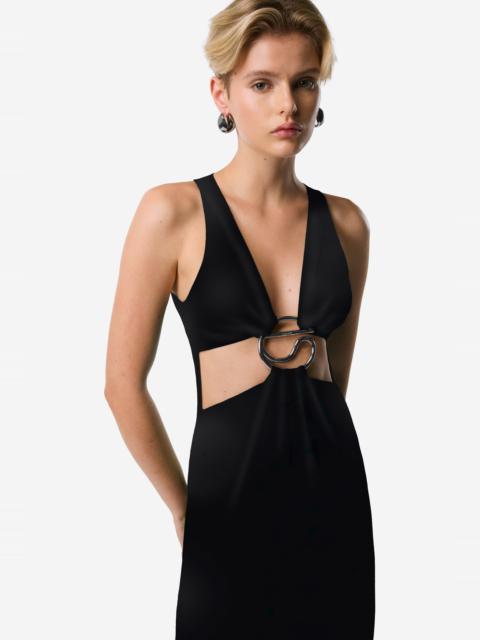Cut-Out C-Logo Dress