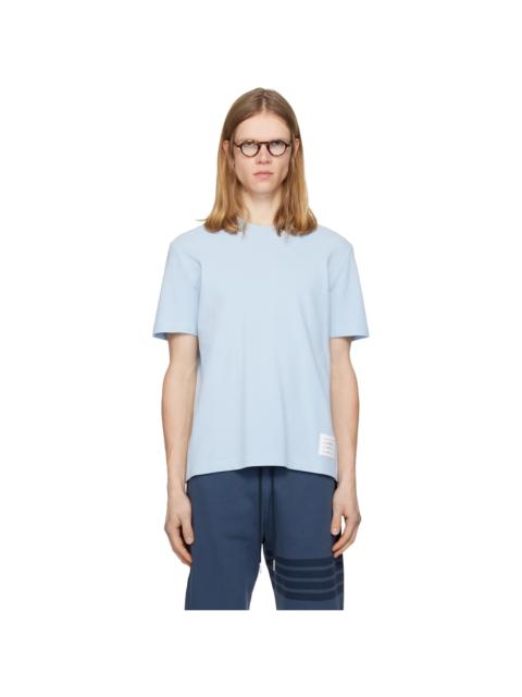 Blue Classic Pique 4-Bar T-shirt