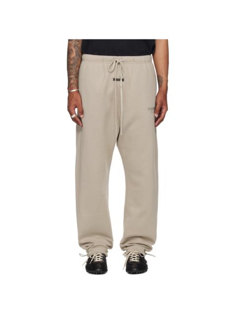 Taupe Relaxed Fleece Sweatpants