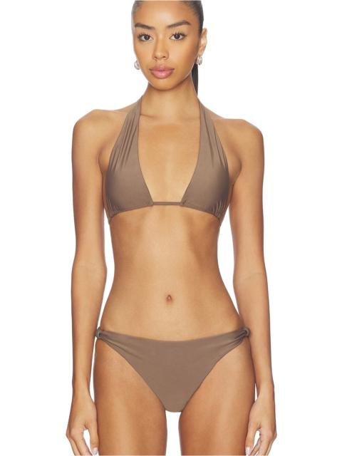 Amado Halter Triangle Bikini Top