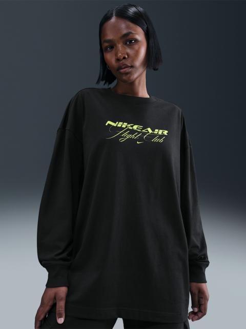 Nike Sportswear Women's Oversized Long-Sleeve T-Shirt