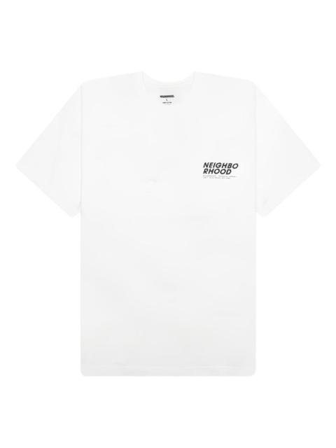 glitch-print T-shirt