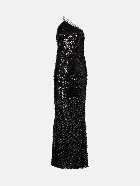 Sequined gown