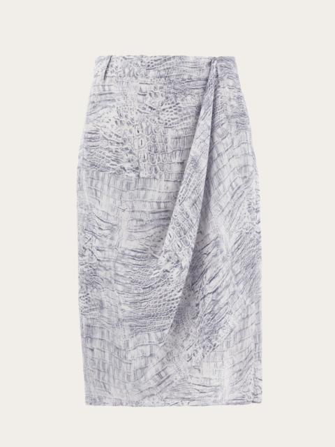 Wrap skirt