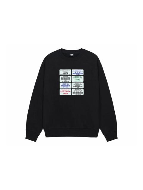 Stussy Codes Crew Black