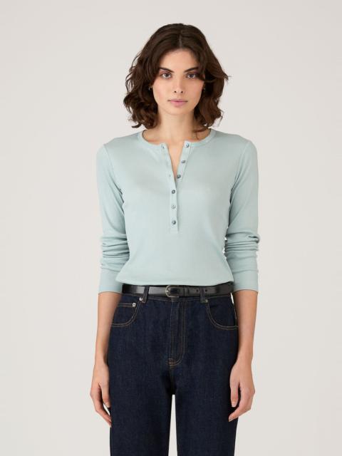 Ribbed Henley