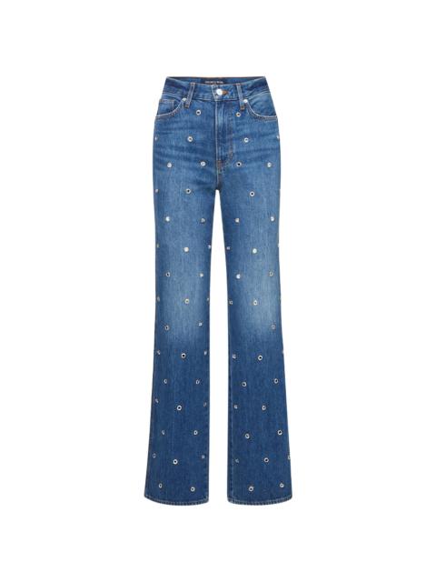 DYLAN GROMMET STRAIGHT-LEG JEAN
