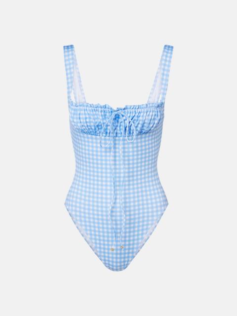 Gia gingham swimsuit