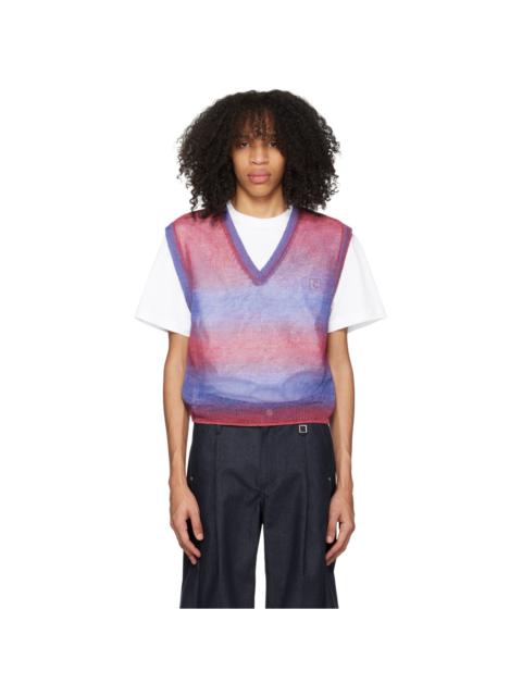 Pink & Purple Gradient Stripe Vest