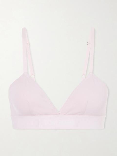 Stretch-modal Jersey Soft-cup Triangle Bra