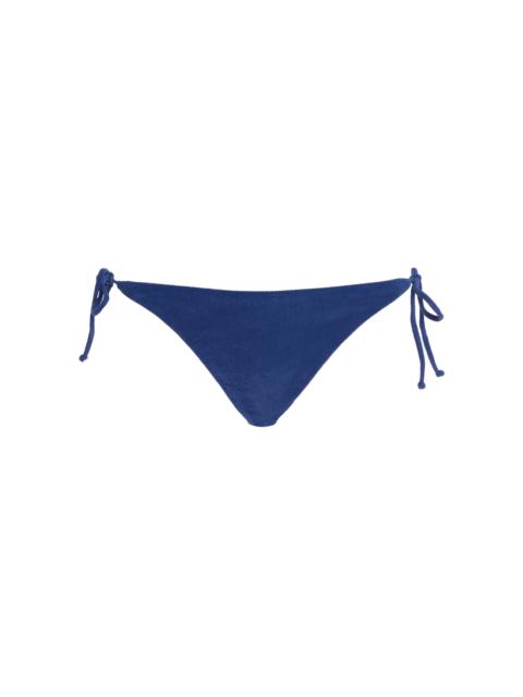 Exclusive Riviera Starry Azzurra Knit Bikini Bottom blue