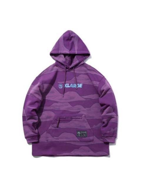 Li-Ning Badfive x XLARGE Crossover Pullover Hoodie 'Purple' AWEP025-1