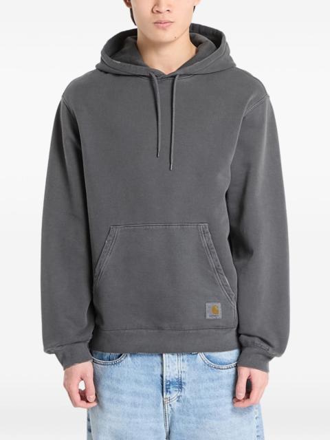 drawstring-hood pouch-pocket hoodie
