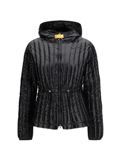 Kuon hooded quilted-design jacket