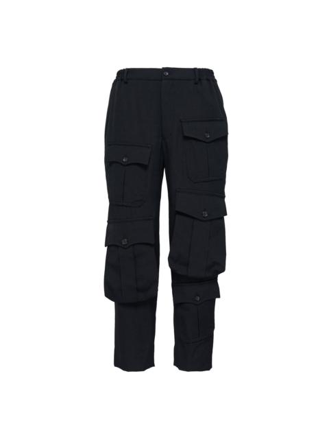 Wool Gabardine Medium Pants