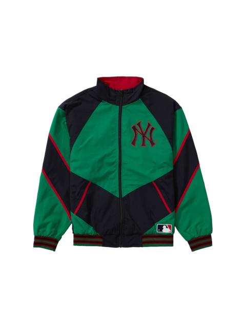 Supreme x New York Yankees Track Jacket Green
